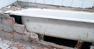 Демонтаж ванной комнаты в Белове - стоимость работ от 818 руб. | Сварной-Блв